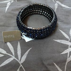 Tasha Navy Sparkling Bracelet - NEW